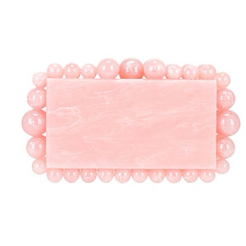 Cult Gaia Eos Clutch - Pink